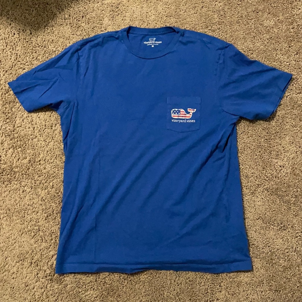 Vineyard Vines Medium Blue Short Sleeve T shirt